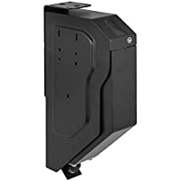 VEVOR Pistola Caja Fuerte de Seguridad Acero- con 2 Llaves y Cerradura de Combinación- Caja de Almacenamiento de Pistola…